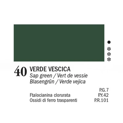 Akrylová farba APA Color, 150 ml - 40, sap green