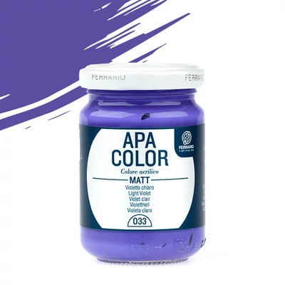 Akrylová farba APA Color, 150 ml - 33, light violet