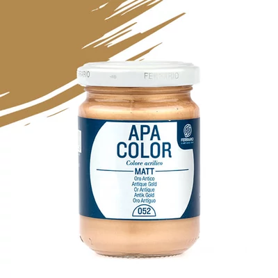 Akrylová farba APA Color, 150 ml - 52, antique gold