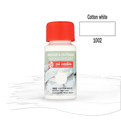 Akrylová farba Art Creation Indoor&Outdoor, 50 ml - 1002 Cotton white