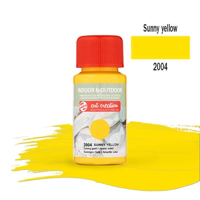Akrylová farba Art Creation Indoor&amp;amp;Outdoor, 50 ml - 2004 Sunny yellow