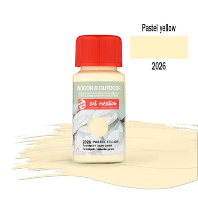 Akrylová farba Art Creation Indoor&Outdoor, 50 ml - 2026 Pastel yellow