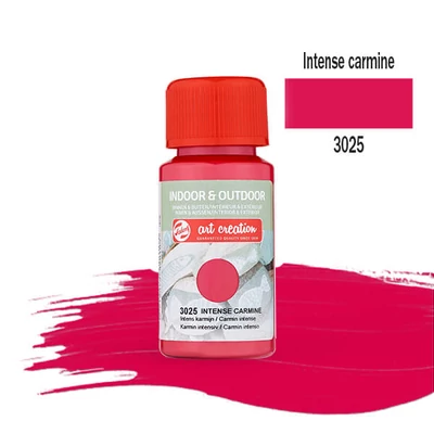 Akrylová farba Art Creation Indoor&amp;amp;Outdoor, 50 ml - 3025 Intense carmine