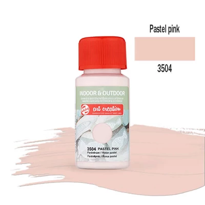 Akrylová farba Art Creation Indoor&Outdoor, 50 ml - 3504 Pastel pink