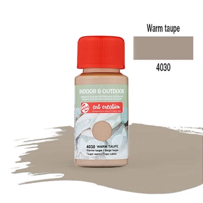 Akrylová farba Art Creation Indoor&Outdoor, 50 ml - 4030 Warm Taupe