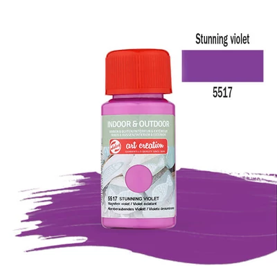 Akrylová farba Art Creation Indoor&amp;amp;Outdoor, 50 ml - 5517 Stunning violet