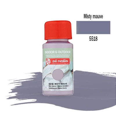 Akrylová farba Art Creation Indoor&Outdoor, 50 ml - 5518 Misty mauve