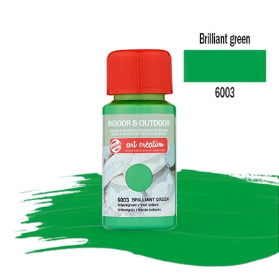 Akrylová farba Art Creation Indoor&Outdoor, 50 ml - 6003 Brilliant green