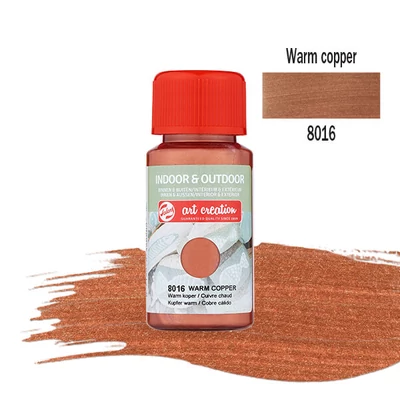 Akrylová farba Art Creation Indoor&Outdoor, 50 ml - 8016 Warm copper