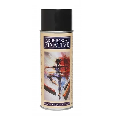 Univerzálny fixačný/ochranný lak v spreji Artists&#039; Soft Fixative, 400 ml