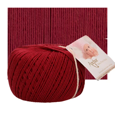 Háčkovacia priadza, Baby Pure Cotton, 50 g, 00425 čerešňa