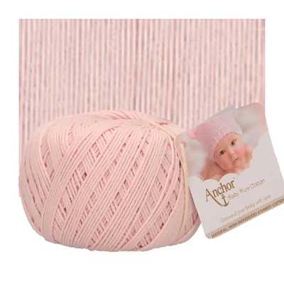 Háčkovacia priadza, Baby Pure Cotton, 50 g, 00431 perleťovo ružová