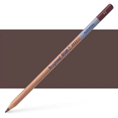 Akvarelová ceruzka Bruynzeel Design - 43, dark brown