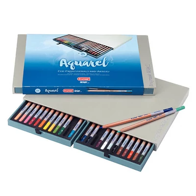 Sada akvarelových ceruziek Bruynzeel Design - 24 ks