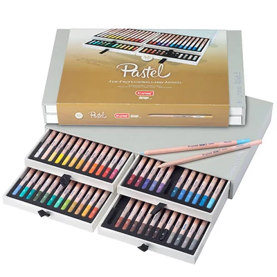 Sada pastelových ceruziek Bruynzeel Design - 48 ks