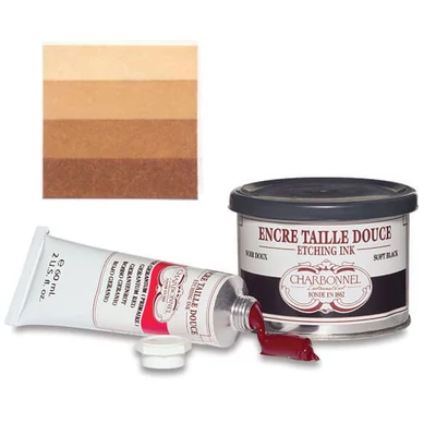 Hĺbkotlačová farba Charbonnel, 200 ml - burnt umber