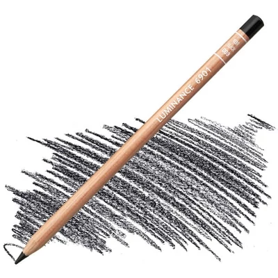 Farebná ceruzka Caran d&#039;Ache Luminance 6901 - 009, black