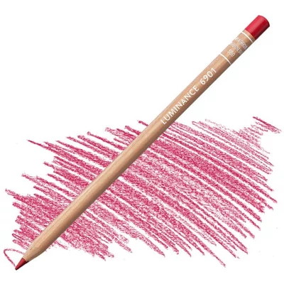 Farebná ceruzka Caran d&#039;Ache Luminance 6901  - 580, anthraquinone carmine