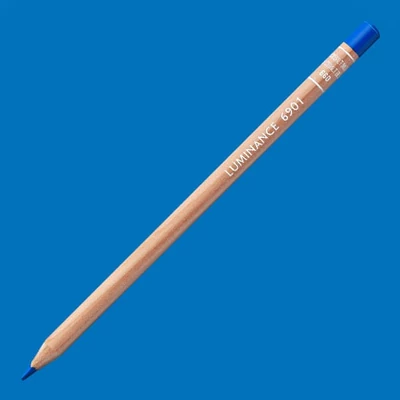Farebná ceruzka Caran d'Ache Luminance 6901  - 660, middle cobalt blue (hue)