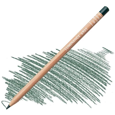Farebná ceruzka Caran d'Ache Luminance 6901  - 739, dark sap green
