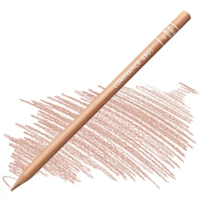 Farebná ceruzka Caran d'Ache Luminance 6901  - 741, dark flesh 5%