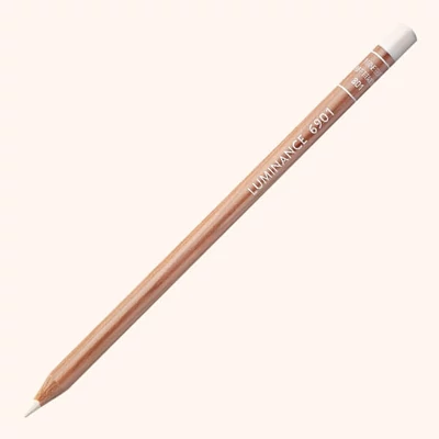 Farebná ceruzka Caran d'Ache Luminance 6901  - 801, buff titanium