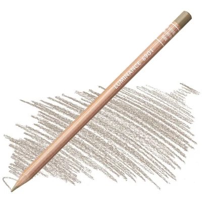 Farebná ceruzka Caran d&#039;Ache Luminance 6901  - 846, raw umber 50%