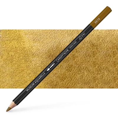 Akvarelová ceruzka Caran d'Ache Museum - 736, brown olive 50%