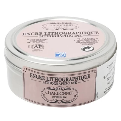 Litografická krieda Charbonnel, 200 ml - velvet black