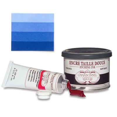 Hĺbkotlačová farba Charbonnel, 60 ml - cobalt blue (imitation)