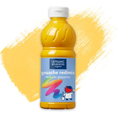 Temperová farba Redimix, 500 ml - zlatožltá