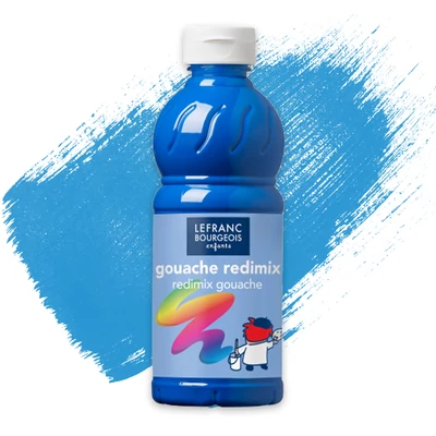 Temperová farba Redimix, 500 ml - primárna modrá