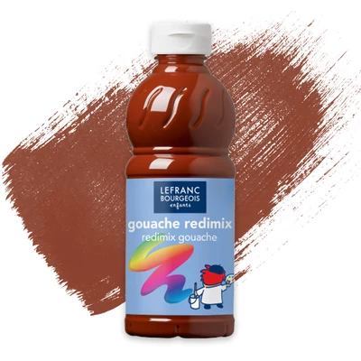 Temperová farba Redimix, 500 ml - pálená siena