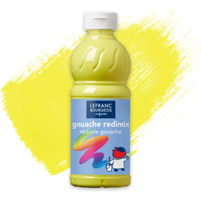 Temperová farba Redimix, 500 ml - citrónovo žltá