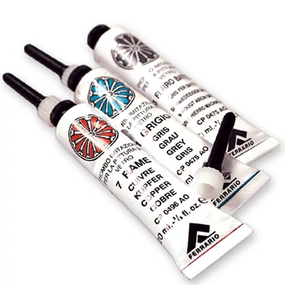 Kontúrovacia farba Ferrario, nevypaľovacia, metalická, 20 ml - v rôznych farbách
