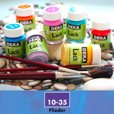 Lesklá akrylová farba Deka Color Lack 25 ml - 35 orgovánová