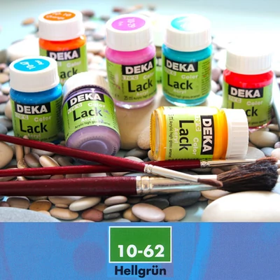 Lesklá akrylová farba Deka Color Lack 25 ml - 62 svetlo zelená
