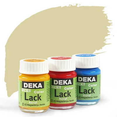 Lesklá akrylová farba Deka Color Lack 25 ml - 76 béžová