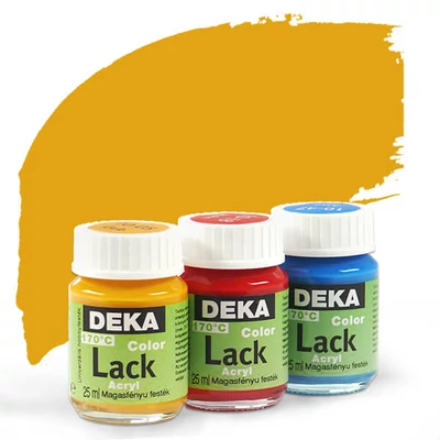 Lesklá akrylová farba Deka Color Lack 25 ml - 77 okr