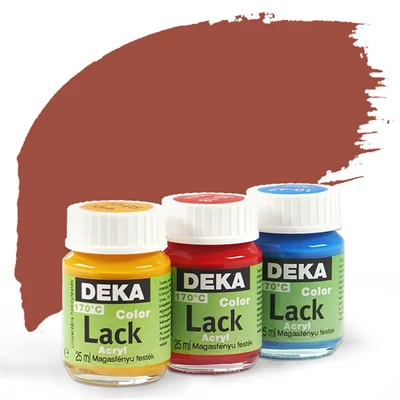 Lesklá akrylová farba Deka Color Lack 25 ml - 82 plavá