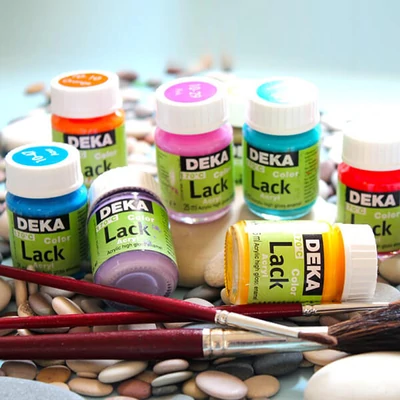 Lesklá akrylová farba Deka Color Lack 25 ml - v rôznych farbách