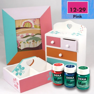 Akrylová farba Deka Color Matt 25 ml - 29 pink