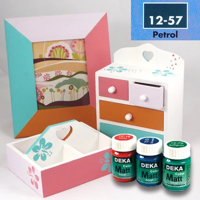 Akrylová farba Deka Color Matt 25 ml - 57 olivovo zelená