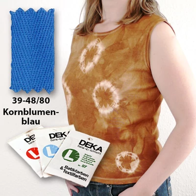 Batikovacia farba Deka 10 g - chrpová modrá