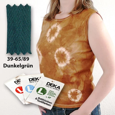 Batikovacia farba Deka 10 g - tmavozelená