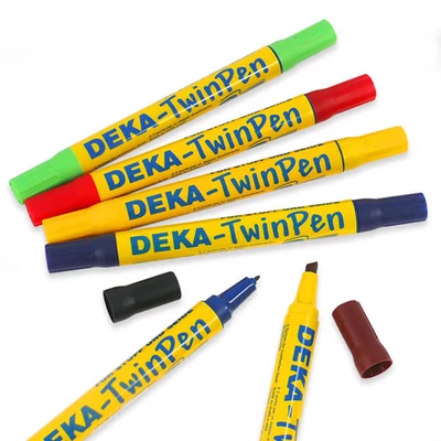 Obojstranná fixka na textílie Deka TwinPen - v rôznych farbách
