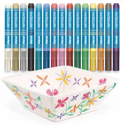 Porcelánový popisovač, Armerina, Darwi - v rôznych farbách