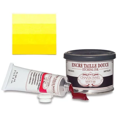 Hĺbkotlačová farba Charbonnel, 60 ml - deep yellow