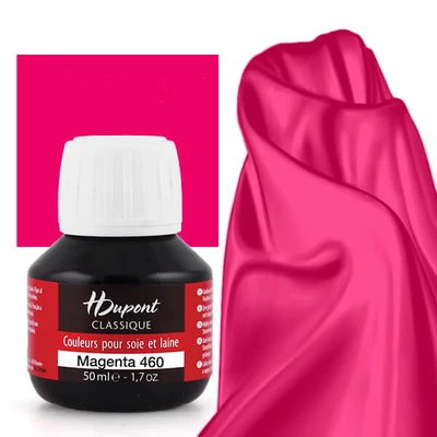 Naparovacia farba na hodváb H Dupont Classique 50 ml - 460 purpurová, purpurová