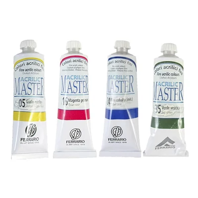 Akrylová farba Ferrario Master, 60 ml - vo viacerých farbách